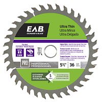 5 1/2" x 36 Teeth Finishing Ultra Thin  Professional Saw Blade Recyclable Exchangeable